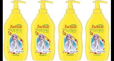 Zwitsal - Shampoo - Anti-klit Shampoo - Kids Frozen - 4 x 400 ml