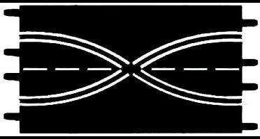 Carrera Evolution Rechte Baandelen - 2 Stuks