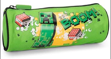 Minecraft Etui, Boom - Rond - 22 x 8 cm - Polyester