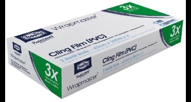 Rekfolie 45/300 wrapmaster 3 rollen