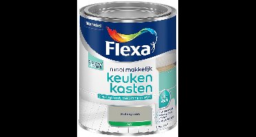 Flexa - Mooi Makkelijk Keukenkasten Mat - Saliegroen - Mengverf - 0.75 L
