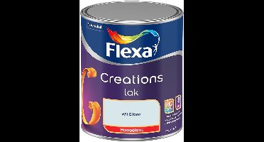 Flexa - Creations Lak Hoogglans - Wit Eiland - Mengverf - 0.75 L