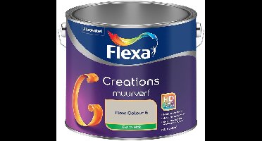 Flexa - Creations Muurverf Extra Mat - Flow Colour 6 - Mengverf - 2.5 L