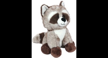PIA Soft Toys - Pluche Wasbeer Knuffel - 25 cm