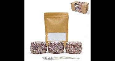 Pearlsand Roze With Love Giftbox | Burning Sand | Candle Sand | Kaarspoeder | Poederkaars | diy | kerst | kerstmis | xmas | kaarsen | candle