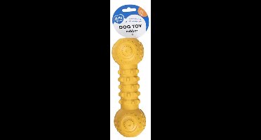 Duvo+ Kauwspeeltje Griplay Dumbbell Geel