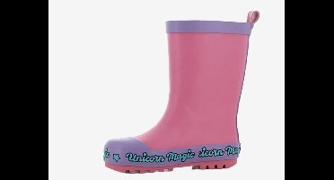 Rubberlaars Meisjes Unicorn Magic | Rose | Maat: 30
