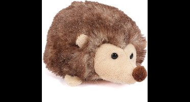 Pia Soft Toys Knuffeldier Egel - zachte pluche stof - bruin - kwaliteit knuffels - 15 cm - Egels