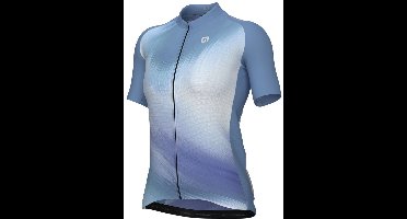 Ale Monsone Korte Mouw Wielertrui Blauw L Vrouw