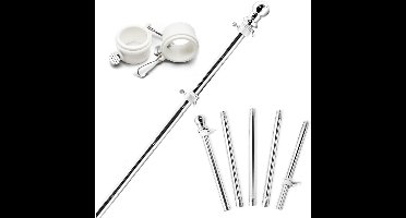 ApexArte® Vlaggenmast - Vlaggenstok voor aan Huis - Vlaggenmasthouder