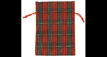 Tartan Cadeauzakjes - 9x12cm /10st.