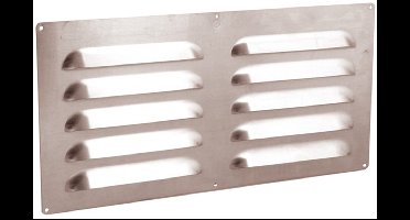 Nedco BV Schoepenrooster vlak model 500x300mm aluminium