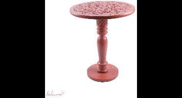 Imbarro Fashion & Home houten bijzettafel Lotta Terra 44 x 55 cm hoog