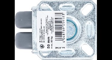 BGS Dubbel zwenkwiel - Ø 50 mm