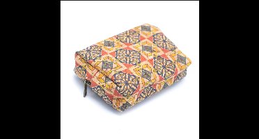 green-goose® Kleingeld Portemonnee Blauw | Vegan | Peta Approved | 100% Natuurlijk Kurk | Duurzaam | Biologisch Afbreekbaar