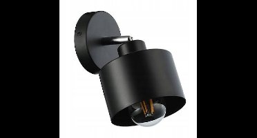 Kinkiet LED Elza Zwart Staal 35W IP20 - Verstelbaar