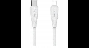 P4Y USB-C naar Lightning Kabel 30W, 1m Wit - Snel Laden & Data