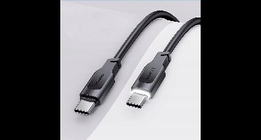 P4Y USB-C is de USB-C Kabel 100W PD 480 De Zwart Zwar 1,2m