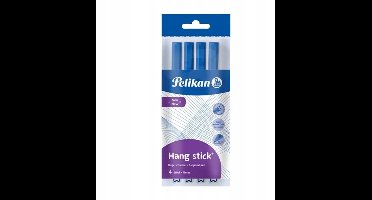 Pelikan Hang Stick Blauwe Pennen - 4 Stuks