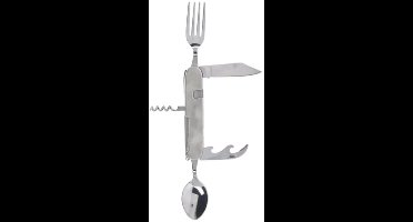 Redcliffs Survival mes - multifunctioneel met bestek - 8 functies - noodpakket - outdoor