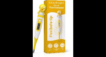 Babydrogist - Digitale Baby Thermometer - Eend - Flexibele Tip - Rectaal, Oksel & Oraal