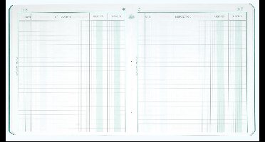 Exacompta ontvangsten en uitgaven, ft 21 x 19 cm, Nederlandstalig