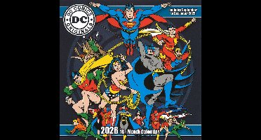 DC COMICS ORIGINALS - Broschürenkalender im Format 30 x 30