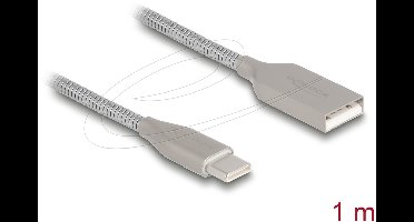DeLOCK 81258 USB-kabel Zilver