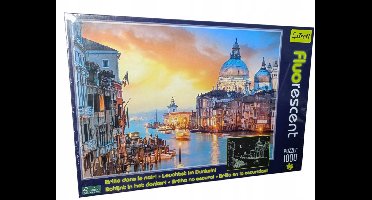 Fluorescerende puzzel Venetië, Italië 1000 stukjes