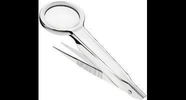 Pincet First Aid Only met - vergrootglas