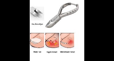 Medluxy - Nagelknipper Holle Bek - 14 cm - Nageltang - semi Professioneel - Manicure en Pedicure