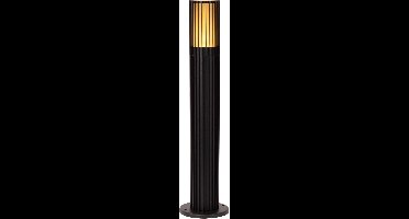 Lucide TIMBALA - Sokkellamp - 1xGU10 - IP44 - Zwart | Essential