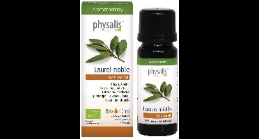 Laurel Bio Essence 10 ml etherische olie (Laurier)|Laurel Essence Bio 10 ml of essential oil (Bay leaves)|Laurel Bio Essence 10 ml de huile essentielle (Laurier)