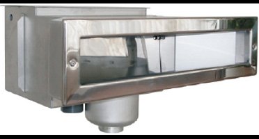 RVS 316 SLIM skimmer 650mm - Astralpool