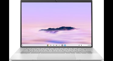 ASUS Chromebook Plus Enterprise CB54 CB5403CMA-QM0984 Intel Core Ultra 5 115U 35,6 cm (14") Touchscreen WQXGA 16 GB LPDDR5x-SDRAM 128 GB SSD Wi-Fi 6E (802.11ax) ChromeOS US International Zilver