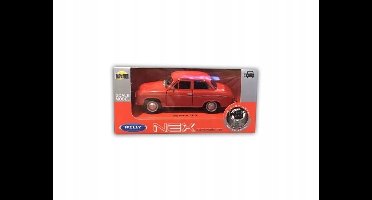Welly Syrena 105 Model Auto 1:34 Metaal Rood