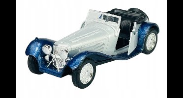 Welly Old Timer Jaguar 100 Zilver Metaal Model Auto 1:34