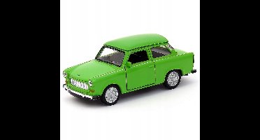 Welly Trabant 601 Modelauto Schaal 1:34 Groen Metaal