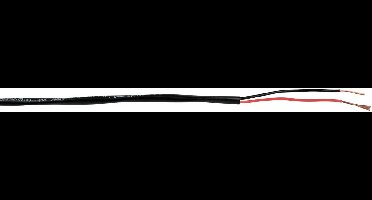 DAP SPC-225 DCA-s2-d0-a3 2 x 2.5 mm² CPR speakerkabel 300 meter zwart