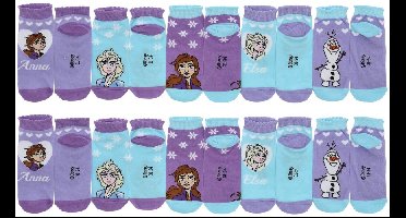 Frozen Sneaker Sokken - 10 Paar - Maat 27/30