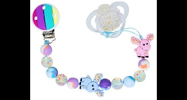 Pastel tuttouw met elandjes – extra sterk dubbel touw