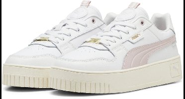 Puma Damen Schuhe Low Carina Street Lux 397487 Puma White-Mauve Mist-Puma Gold-41