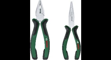 Bosch Tangenset - 2-delig - Combinatietang & Punttang