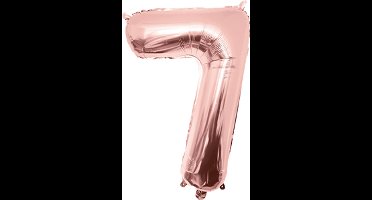 Foil Balloon 40 cm- no.7 Rose Gold