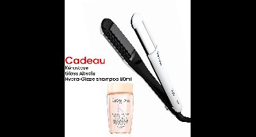 L'Oréal Professionnel SteamPod 4.0 + Shampoo cadeau - Professionele stoom stijl- & krultang + Kérastase Gloss Absolu Anti-frizz Shampoo 80ml cadeau voor lang, pluizig haar