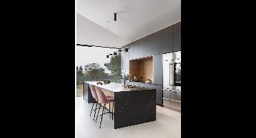 Lyora Zwarte hanglamp Nordik design 127cm - 9080123