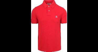 King Essentials The Rene Poloshirt Rood - Maat M - Heren - Polo shirt Heren met Korte mouw