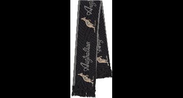 Australian Sjaal Arak Zwart-Zilver