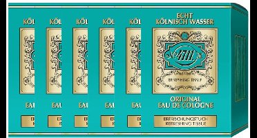 4711 Refreshing Tissues – Original - 6 x 10 Stuks