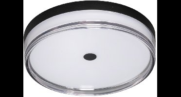 ETH Jill Led plaf rond 3 step dimm. 2800k 24w IP40 zwart 30x7cm + mem. Ra90